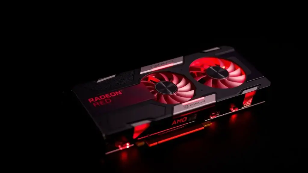 red gpu AMD Radeon RX Series