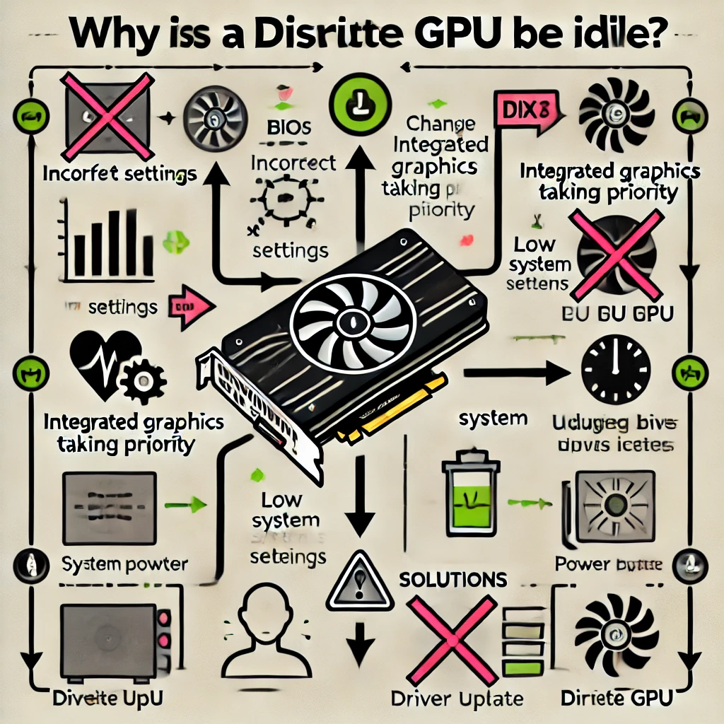 discrete GPU is idle