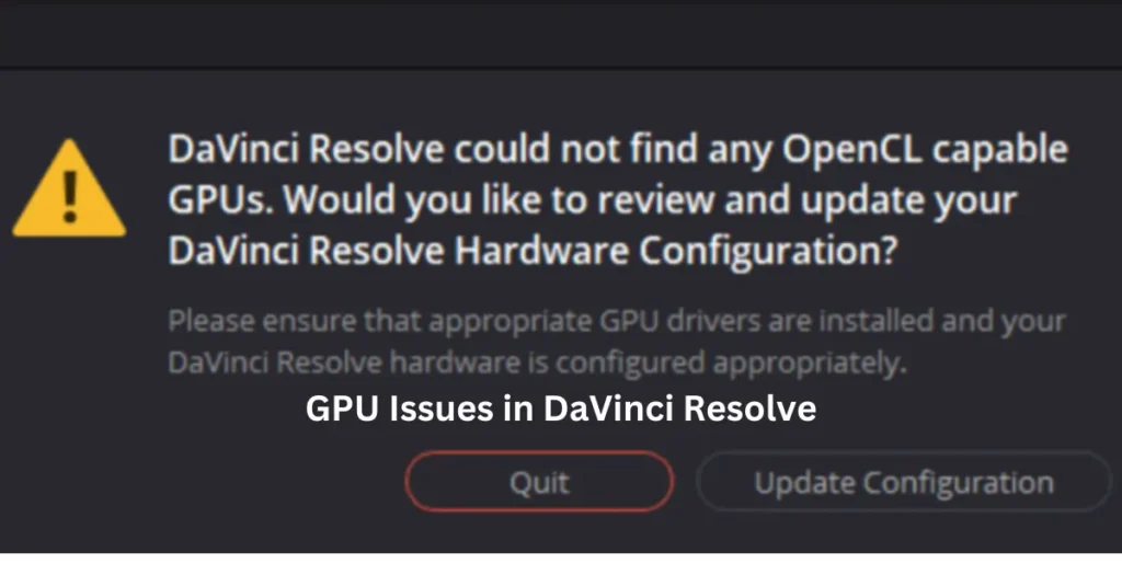 DaVinci Resolve GPU