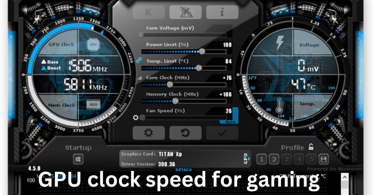 GPU Clock Speed for Gaming: Affects Your Performance.